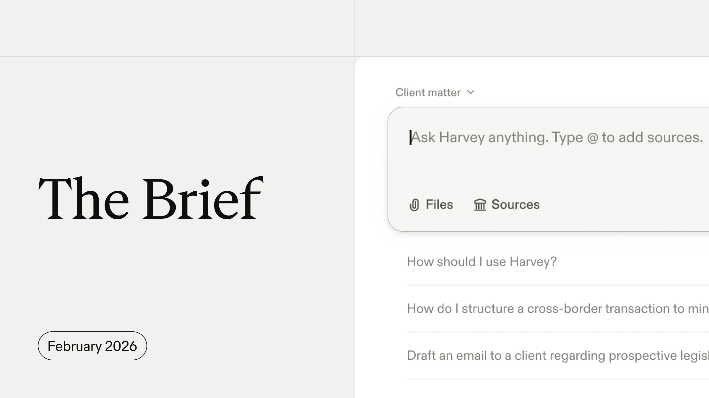 The Brief: February 2026